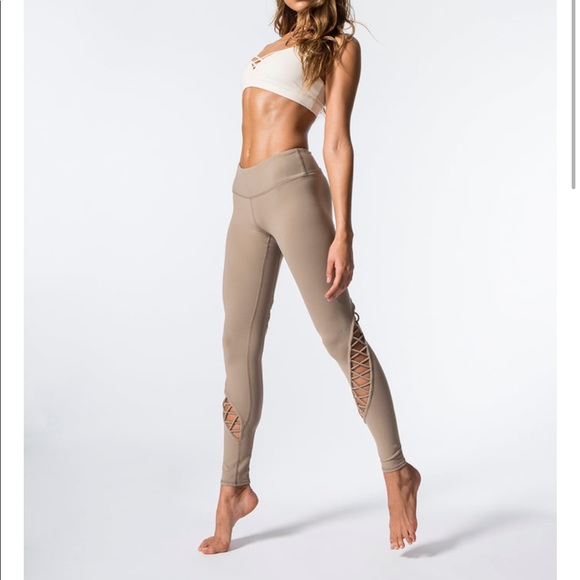 New Entwine Leggings Gravel Tan 